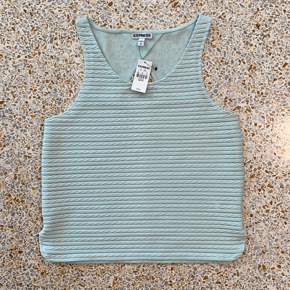 EXPRESS mint top XS